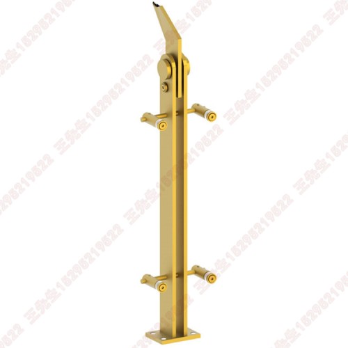 Stainless Steel Titanium Plated Post 4006