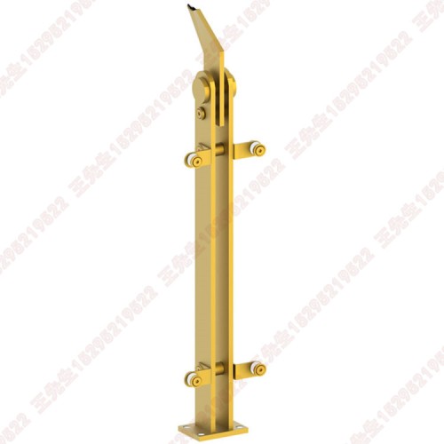 Stainless Steel Titanium Plated Post 4007