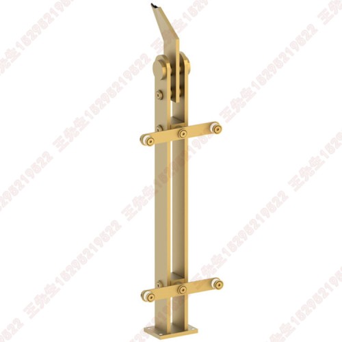Stainless Steel Titanium Plated Post 4008